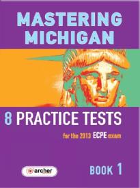 MASTERING MICHIGAN 1 ECPE PRACTICE TESTS 2013