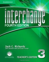 INTERCHANGE 3 TEACHER'S BOOK  (+ CD + CD-ROM) 4TH ED