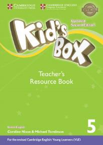 KID'S BOX 5 TEACHER'S BOOK  RESOURCE PACK (+ ONLINE AUDIO) UPDATED 2ND ED