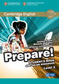 PREPARE! 2 STUDENT'S BOOK (+ ONLINE WORKBOOK)