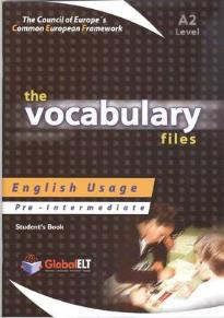 VOCABULARY FILES A2 STUDENT'S BOOK