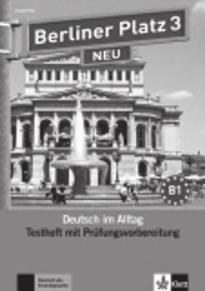 BERLINER PLATZ 3 TESTBUCH (+ CD) NEU