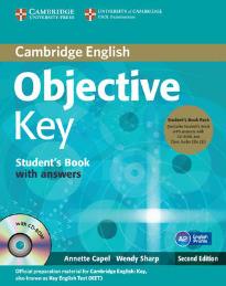 OBJECTIVE KEY STUDENT'S BOOK PACK W/A (+ CD (2) + CD-ROM) 2ND ED