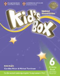 KID'S BOX 6 WORKBOOK (+ ONLINE RESOURCES) UPDATED 2ND ED