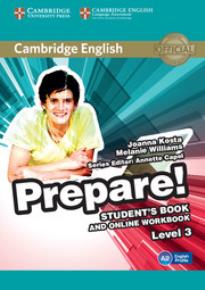 PREPARE! 3 STUDENT'S BOOK (+ ONLINE WORKBOOK)