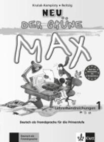 DER GRUENE MAX 1 LEHRERHANDBUCH (+ CD) NEU