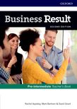 BUSINESS RESULT PRE-INTERMEDIATE TEACHER'S BOOK  PACK (+ DVD) 2ND ED