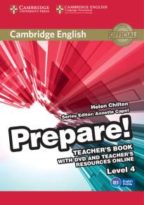 PREPARE! 4 TEACHER'S BOOK  (+ DVD & TEACHER'S BOOK  ONLINE RESOURCES)