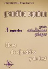 Gramática española para estudiantes griegos 3 superior