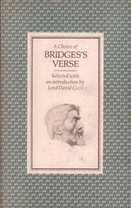 BRIDGES'S VERSE Paperback B FORMAT