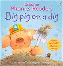 USBORNE PHONIC READERS : BIG PIG ON A DIG Paperback