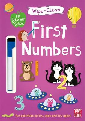 FIRST NUMBERS: WIPE-CLEAN BOOK WITH PEN (I'M STARTING SCHOOL)  Paperback