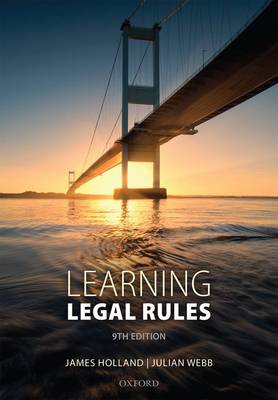 LEARNING LEGAL RULES 9TH ED Paperback