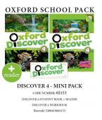 OXFORD DISCOVER 4 PACK MINI (SB + WORKBOOK + READER) - 02153