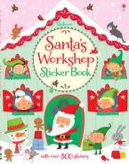 USBORNE : SANTA'S WORKSHOP STICKER BOOK Paperback