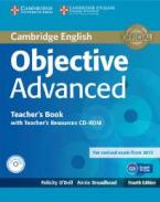 OBJECTIVE ADVANCED TEACHER'S BOOK  (+ CD-ROM) 4TH ED