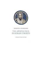 The Apostle Paul in Roman Corinth