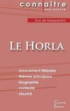 LE HORLA DE GUY DE MAUPASSANT (FICHE DE LECTURE)  POCHE