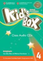 KID'S BOX 4 CD CLASS UPDATED 2ND ED