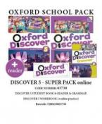 OXFORD DISCOVER 5 SUPER PACK ONLINE (Student's Book + Workbook WITH ONLINE PRACTISE + GRAMMAR + READER) - 03730