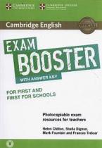 CAMBRIDGE ENGLISH EXAM BOOSTER FIRST + FIRST FOR SCHOOLS (+ AUDIO) W/A