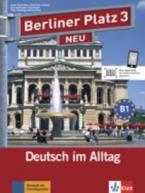 BERLINER PLATZ 3 KURSBUCH + ARBEITSBUCH (+ AUDIO CD (2)) NEU