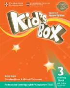 KID'S BOX 3 WORKBOOK (+ ONLINE RESOURCES) UPDATED 2ND ED