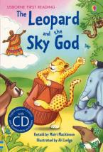 USBORNE FIRST READING : THE LEOPARD AND THE SKY GOD (+ CD) HC