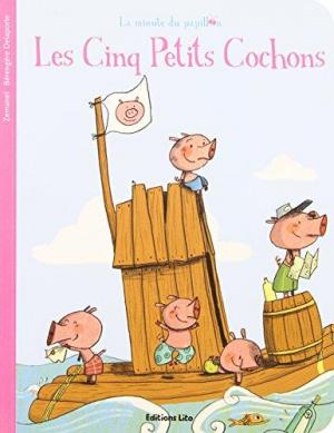 LA MINUTE DU PAPILLON: LES CINQ PETITE COCHONS Paperback