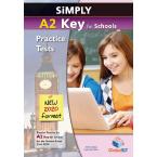 SIMPLY A2 KEY FOR SCHOOLS PRACTICE TESTS CD CLASS (3) NEW 2020 FORMAT