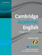 CAMBRIDGE ACADEMIC ENGLISH C1 ADVANCED TEACHER'S BOOK