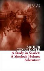 COLLINS CLASSICS : A STUDY IN SCARLET : A SHERLOCK HOLMES ADVENTURE Paperback