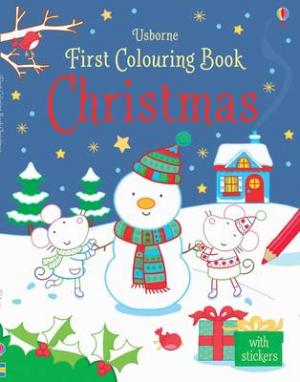 FIRST COLOURING CHRISTMAS Paperback