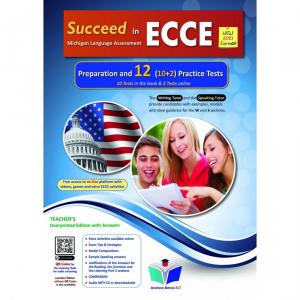 SUCCEED IN MICHIGAN ECCE 12 PRACTICE TESTS 2021 FORMAT TCHRS