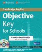 OBJECTIVE KEY FOR SCHOOLS PRACTICE TEST BOOKLET (+ KEY + CD) 2ND ED