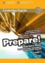 PREPARE! 1 TEACHER'S BOOK  (+ DVD & TEACHER'S BOOK  ONLINE RESOURCES)