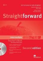 STRAIGHTFORWARD INTERMEDIATE TEACHER'S BOOK  BOOK PACK 2ND ED