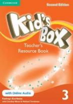 KID'S BOX 3 TEACHER'S BOOK  RESOURCE PACK ( + ON LINE AUDIO) 2ND ED