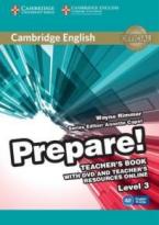 PREPARE! 3 TEACHER'S BOOK  (+ DVD & TEACHER'S BOOK  ONLINE RESOURCES)