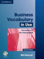 BUSINESS VOCABULARY IN USE ELEMENTARY + PRE-INTERMEDIATE STUDENT'S BOOK (+ CD-ROM) W/A 2ND ED