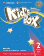 KID'S BOX 2 WORKBOOK (+ ONLINE RESOURCES) UPDATED 2ND ED