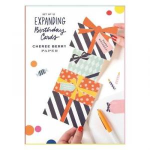 CHEREE BERRY EXPANDING BIRTHDAY CARD SET