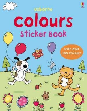 USBORNE : COLOURS STICKER BOOK (+ STICKERS) Paperback