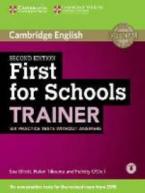 CAMBRIDGE ENGLISH FIRST FOR SCHOOLS TRAINER ( + ON LINE AUDIO) 2ND ED