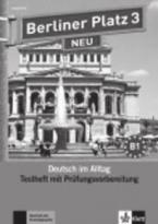 BERLINER PLATZ 3 TESTBUCH (+ CD) NEU