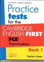 CAMBRIDGE ENGLISH FIRST PRACTICE TESTS 1 TEACHER'S BOOK 