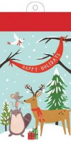 HOLIDAY FOREST FRIENDS LIST PAD  Paperback