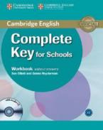 COMPLETE KEY FOR SCHOOLS WORKBOOK (+ AUDIO CD)