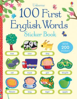 USBORNE : 100 FIRST ENGLISH WORDS Paperback