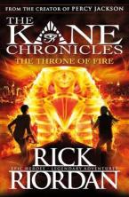 THE KANE CHRONICLES : THE THRONE OF FIRE Paperback B FORMAT